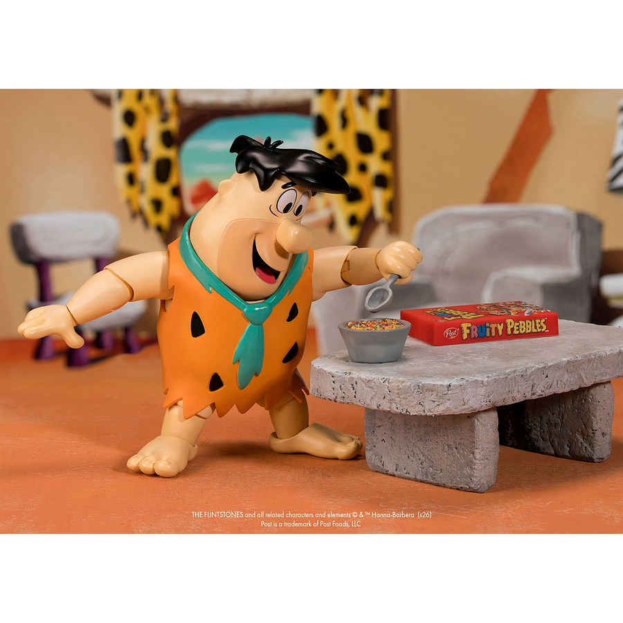 [Preventa Abierta] Fruity Pebbles Fred Flintstone 1:12 Action Figure 4