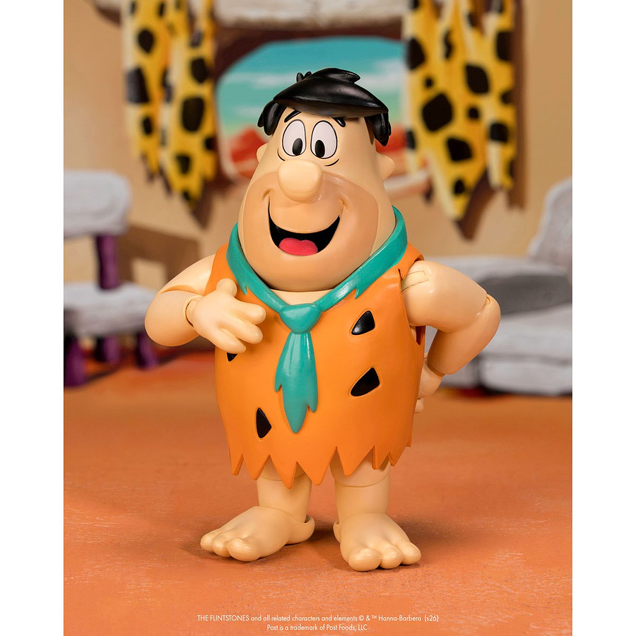 [Preventa Abierta] Fruity Pebbles Fred Flintstone 1:12 Action Figure 6