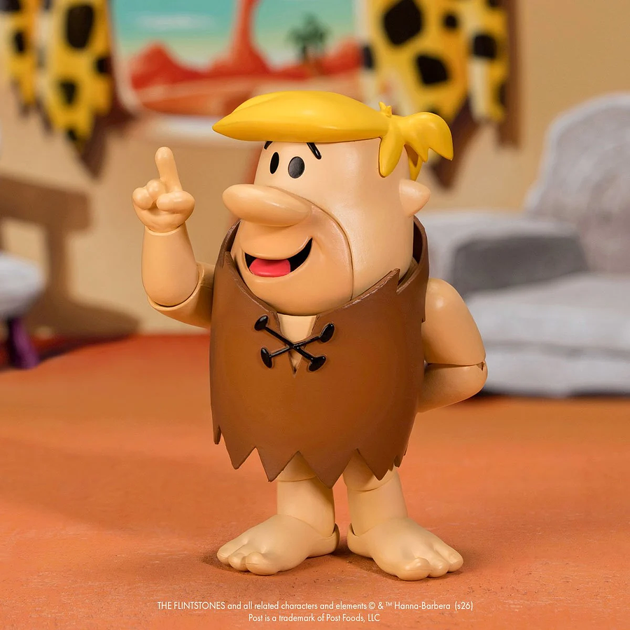 [Preventa Abierta] Cocoa Pebbles Barney Rubble 1:12 Action Figure 3