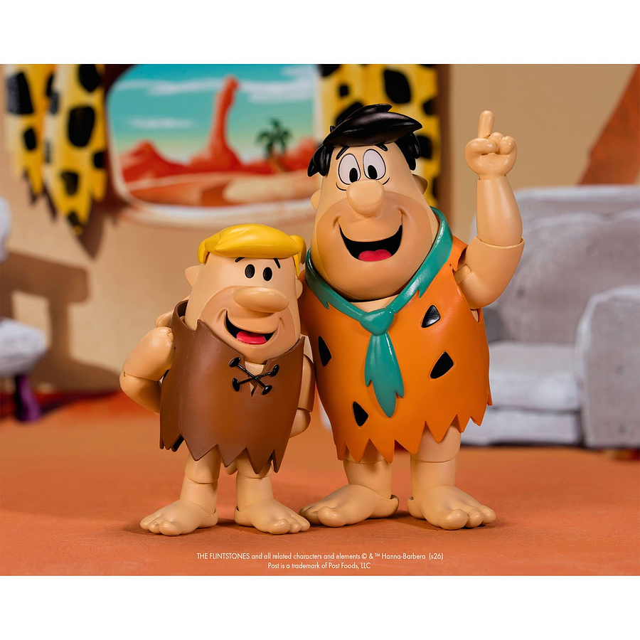 [Preventa Abierta] Cocoa Pebbles Barney Rubble 1:12 Action Figure 9