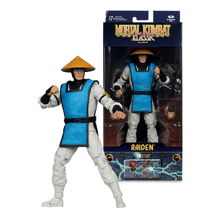 Mortal Kombat Klassic Wave 2 Raiden 7-Inch Scale Action Figure