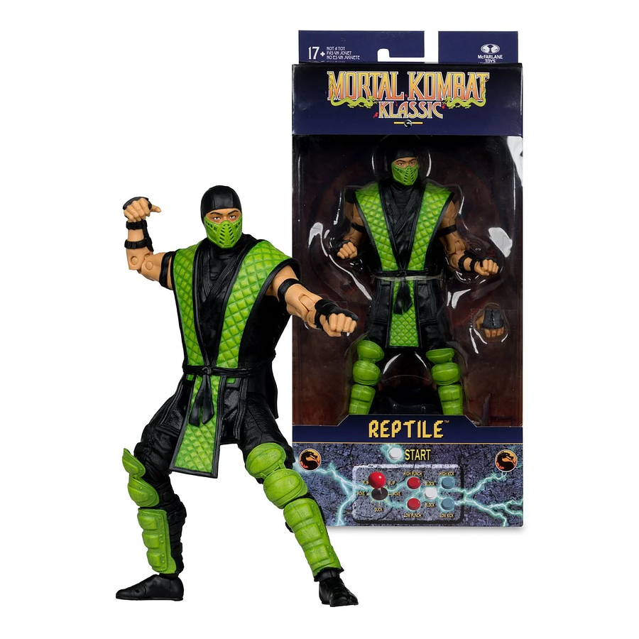 Mortal Kombat Klassic Wave 2 Reptile 7-Inch Scale Action Figure 1