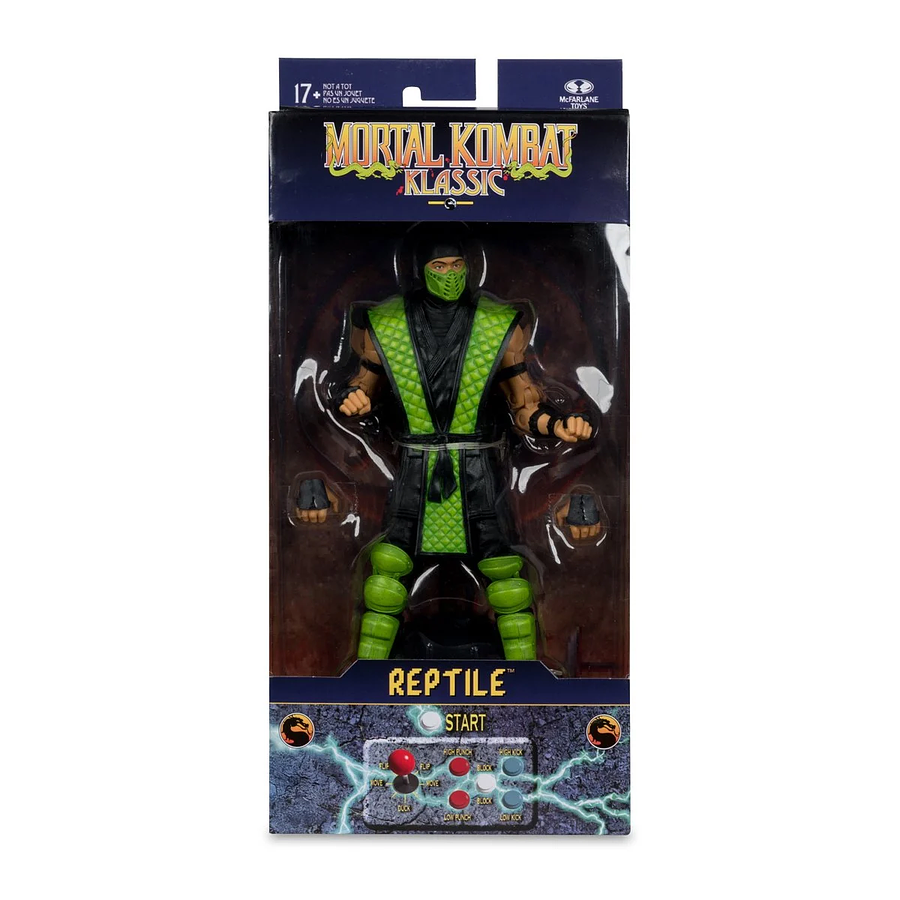 Mortal Kombat Klassic Wave 2 Reptile 7-Inch Scale Action Figure 7