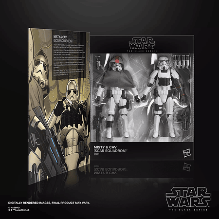 [Preventa Abierta] Star Wars The Black Series Misty & Cav (SCAR Squadron)