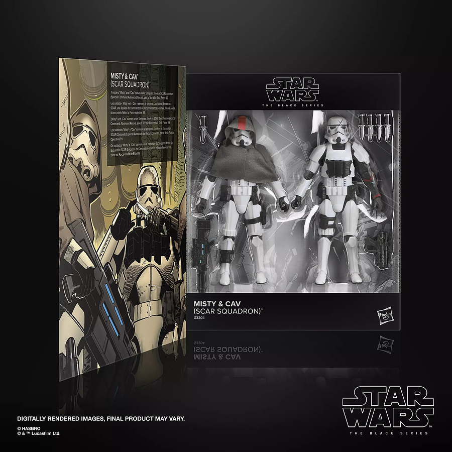 [Preventa Abierta] Star Wars The Black Series Misty & Cav (SCAR Squadron) 1
