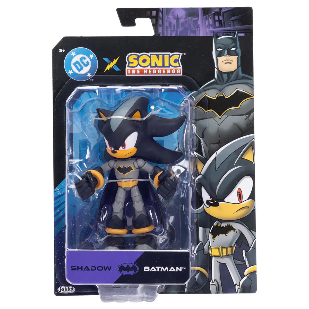 Preventa Abierta] DC X Sonic the Hedgehog 5” Shadow as Batm | Avso