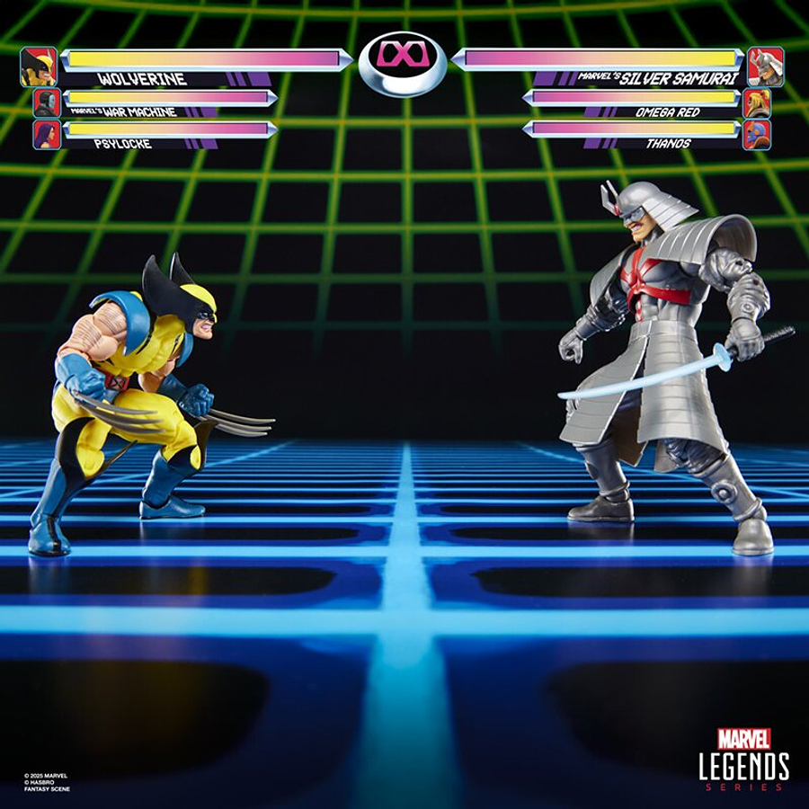Marvel Legends Series Gamerverse Wolverine vs Silver Samurai 2-Pack G0624 (Restock) 2