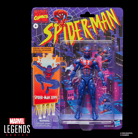 Marvel Legends Retro Spider-Man Spider-Man 2099