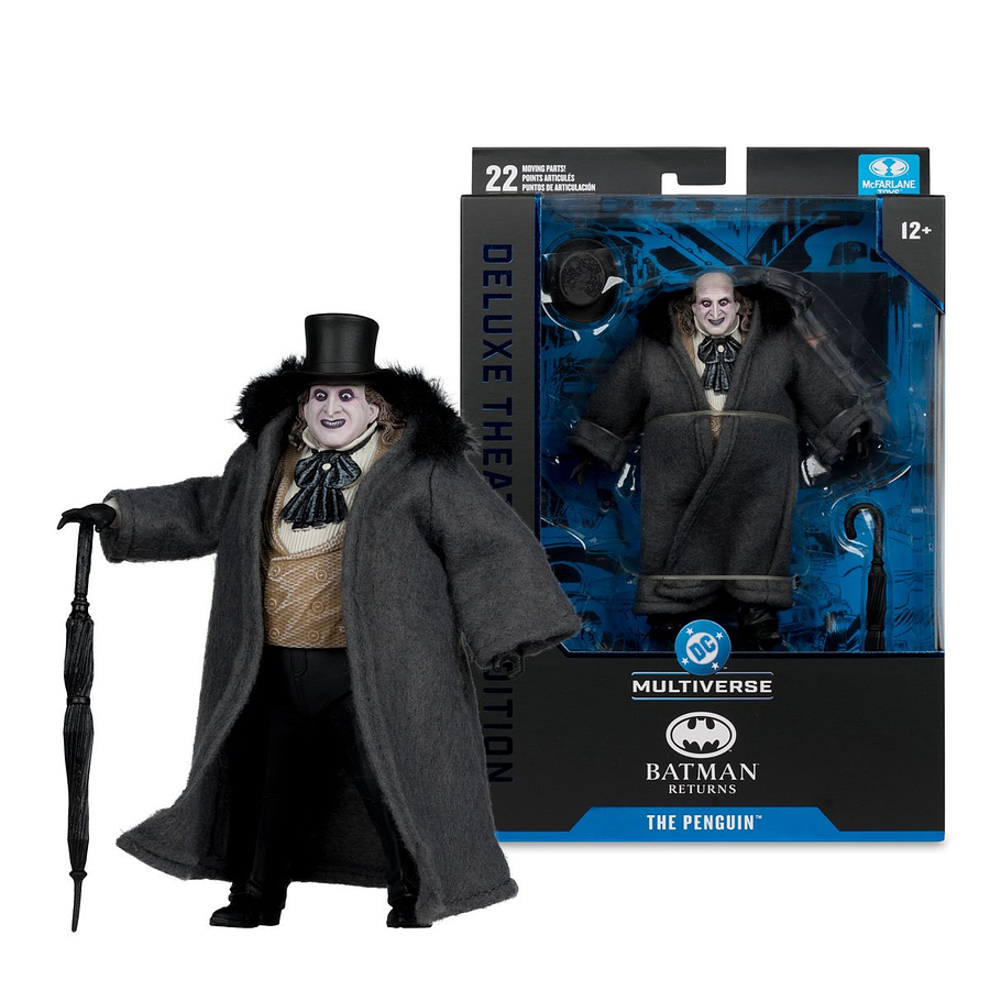 DC Multiverse Theatrical Deluxe Batman Returns Movie The Penguin 7-Inch Scale Action Figure MF15594 1