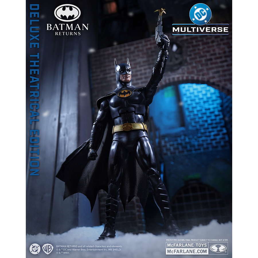 DC Multiverse Theatrical Deluxe Batman Returns Movie Batman 7-Inch Scale Action Figure MF15591 10