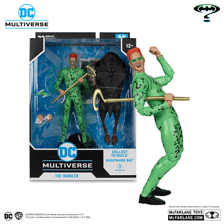 THE RIDDLER (BATMAN FOREVER) BUILD-A