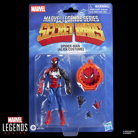 [Preventa Abierta] Marvel Legends Series Secret Wars Spider-Man (Alien Costume) G2419