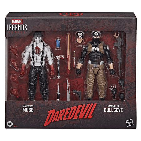 [Preventa Abierta] Marvel Legends Marvel's Bullseye and Marvel's Muse 2-Pack G2097