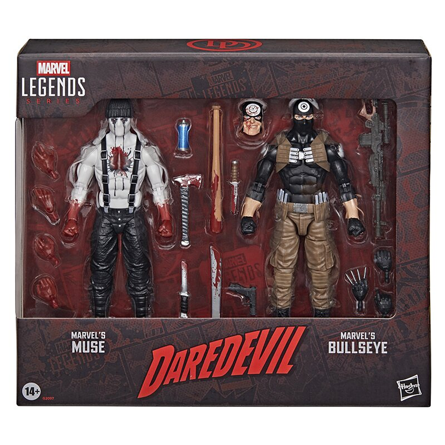 [Preventa Abierta] Marvel Legends Marvel's Bullseye and Marvel's Muse 2-Pack G2097 1