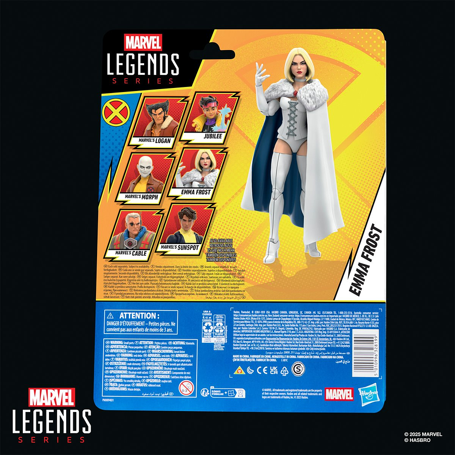 Marvel Legends X-Men 97 Wave 3 Emma Frost G0808 9