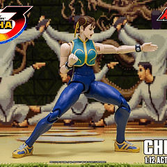 [Preventa 1 Abierta] Street Fighter Alpha 3 Storm Arena Chun-Li 1/12 Scale Action Figure 5