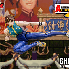 [Preventa 1 Abierta] Street Fighter Alpha 3 Storm Arena Chun-Li 1/12 Scale Action Figure 10