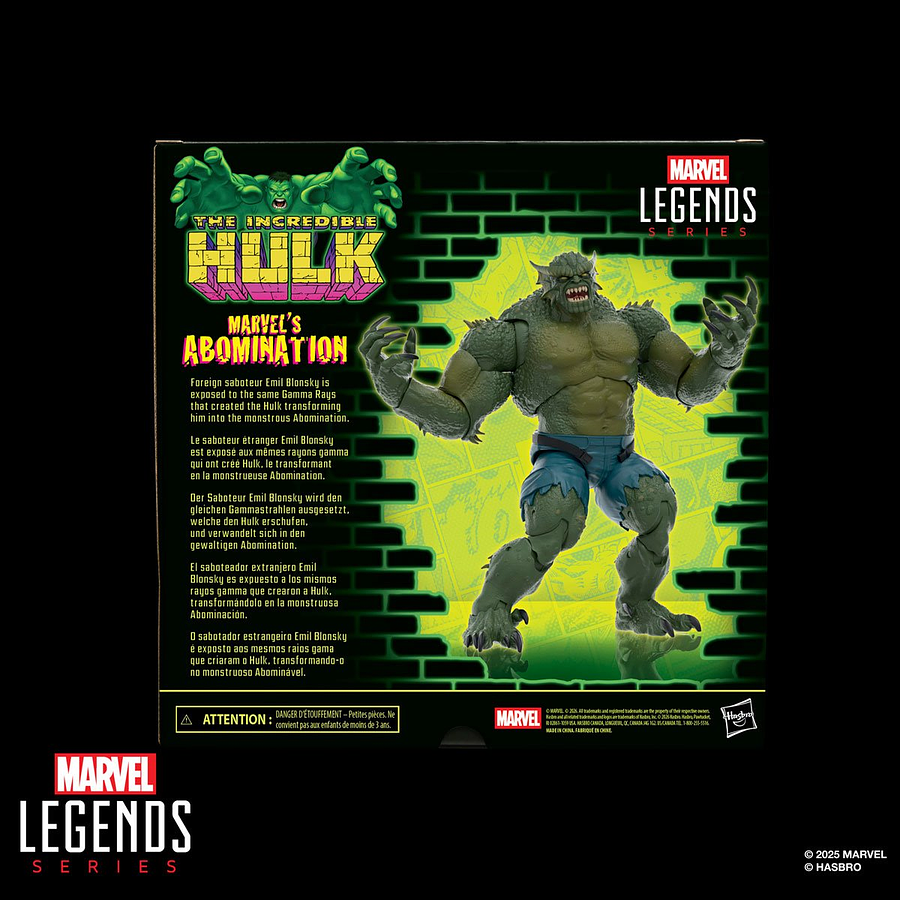 [Preventa Abierta] Marvel Legends Series Marvel’s Abomination: The Incredible Hulk G2404 10