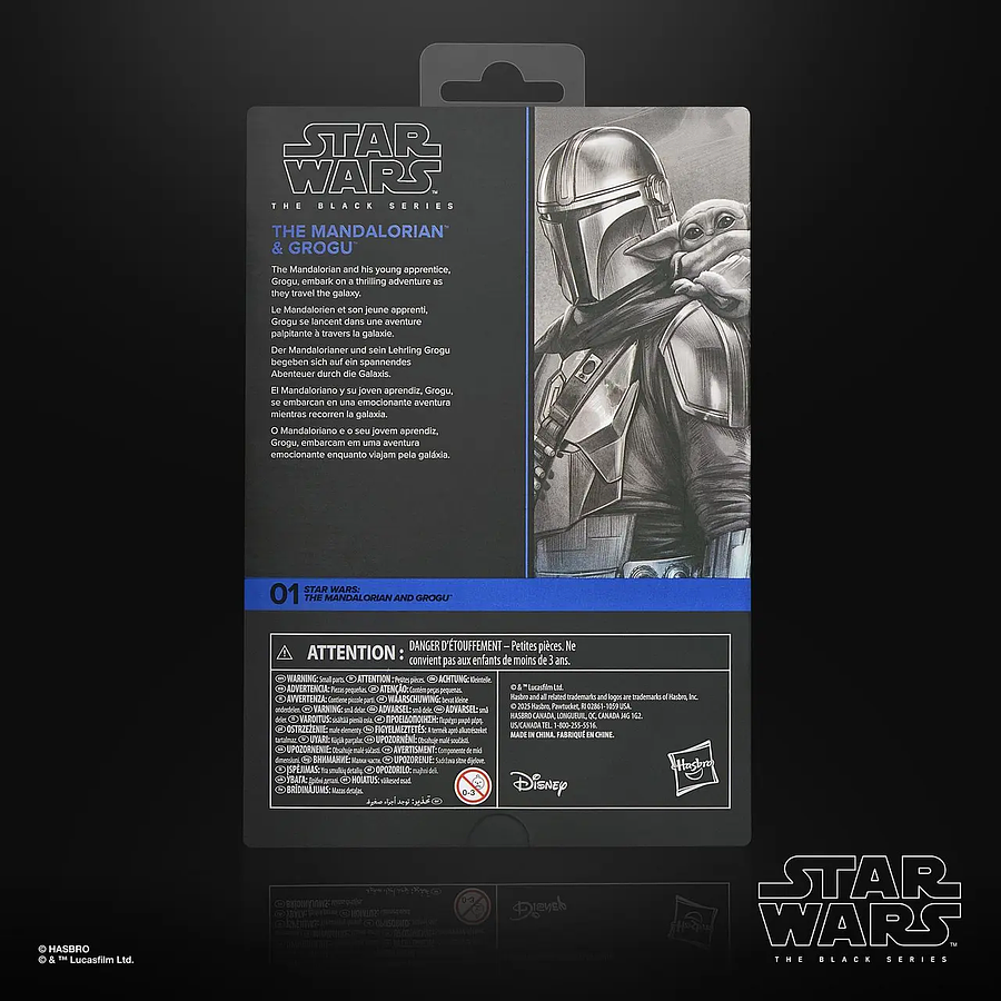 [Preventa Activa] Star Wars The Black Series The Mandalorian & Grogu Deluxe G2514 12