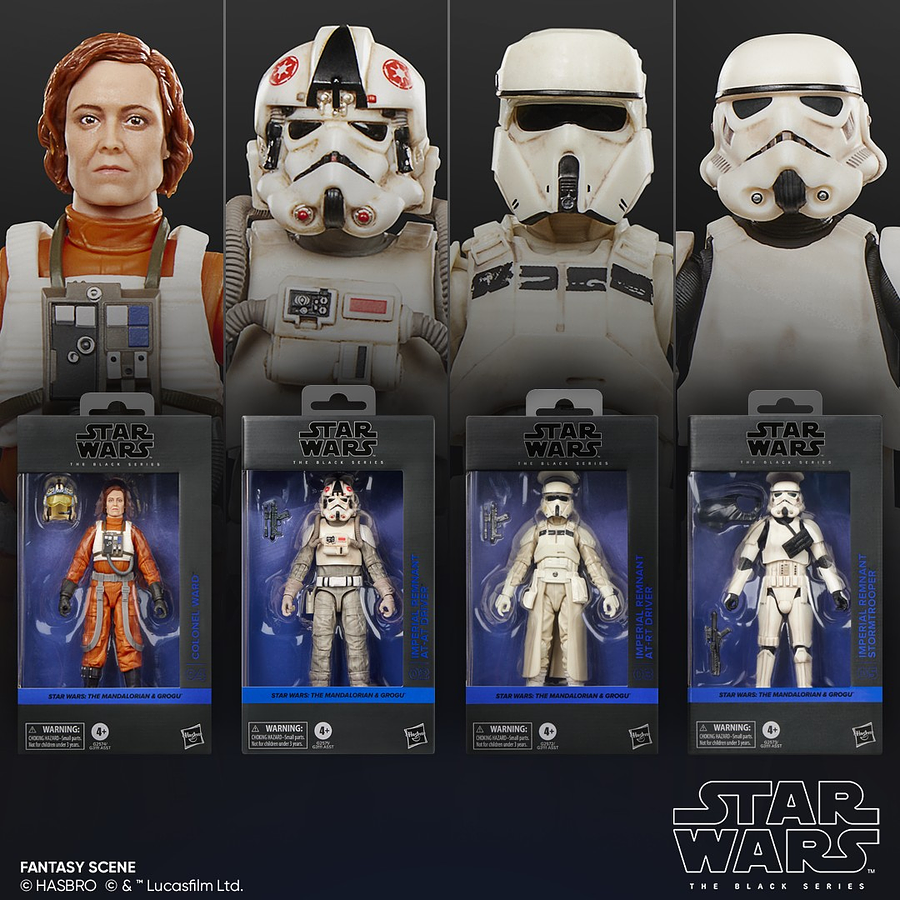 [Preventa Abierta] Star Wars The Black Series 3 6-Inch Action Figures Wave 1 Case of 4 1