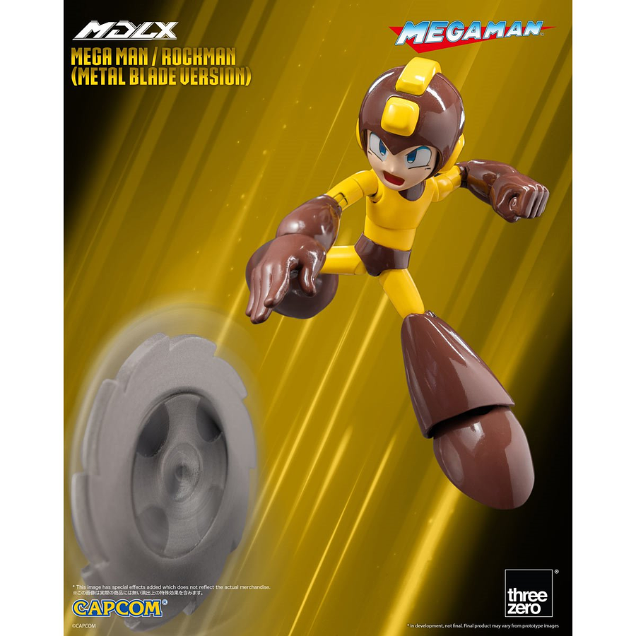 [Preventa Abierta] Mega Man Rockman Metal Blade Version MDLX Action Figure 3