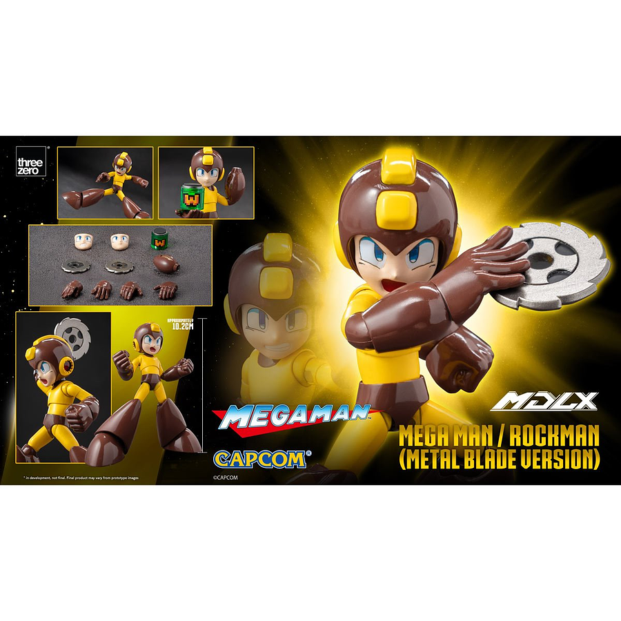 [Preventa Abierta] Mega Man Rockman Metal Blade Version MDLX Action Figure 13
