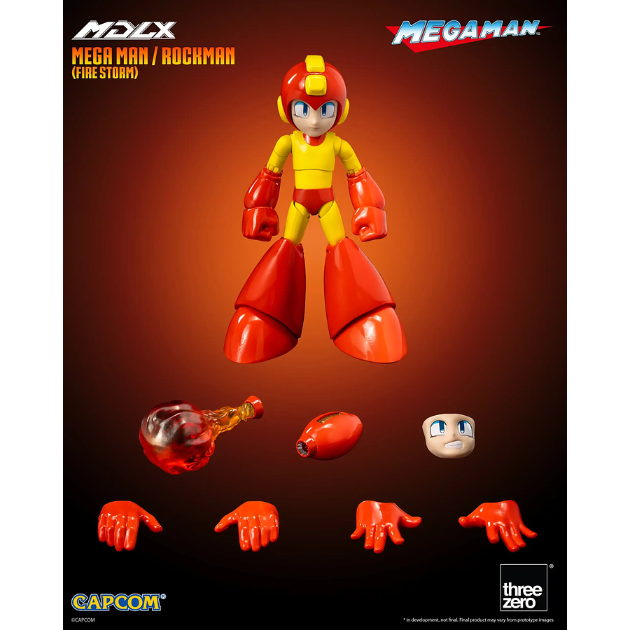 [Preventa Abierta] Rockman / Mega Man MDLX Mega Man / Rockman (Fire Storm) 2