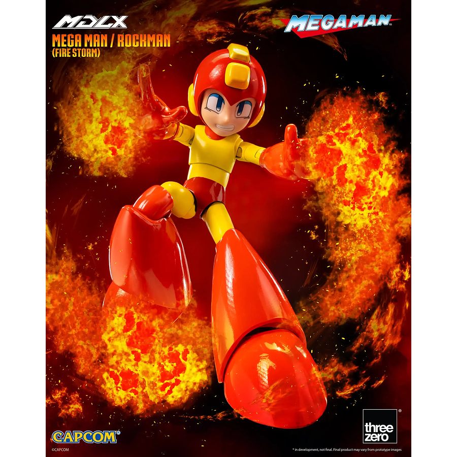 [Preventa Abierta] Rockman / Mega Man MDLX Mega Man / Rockman (Fire Storm) 3
