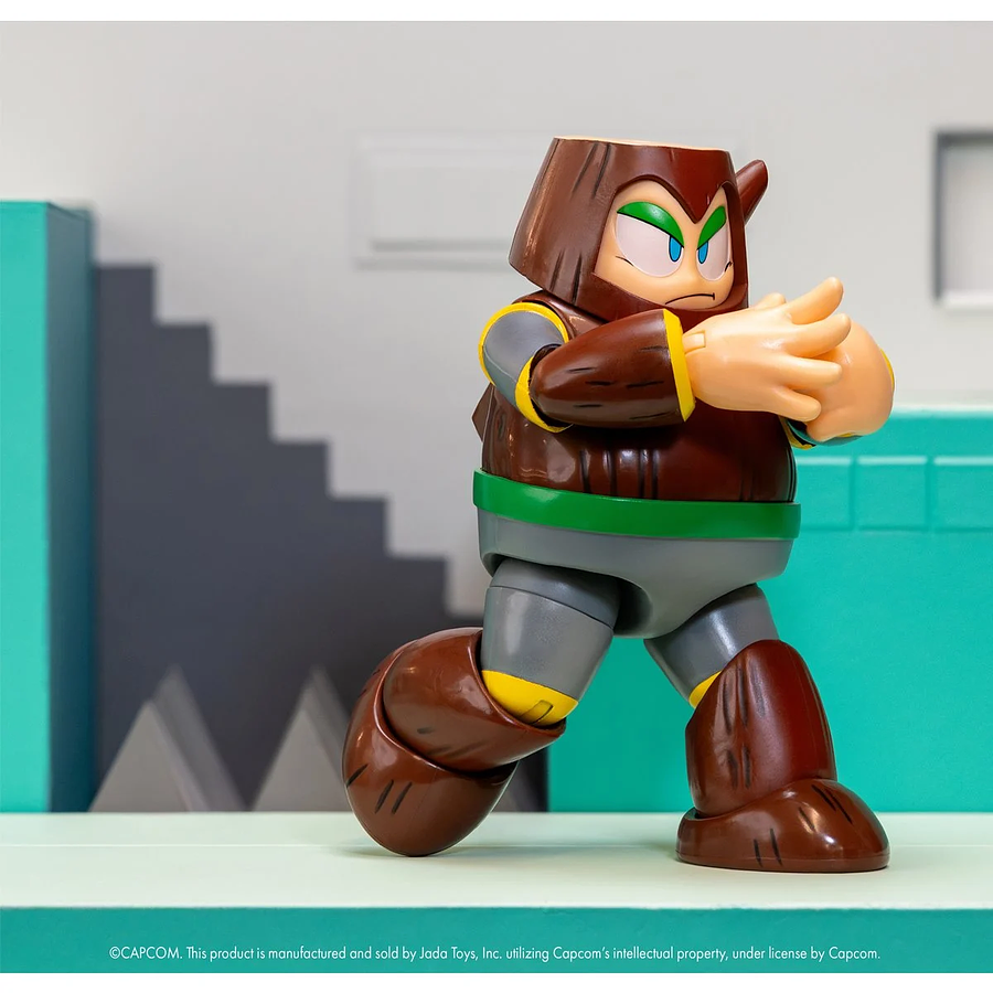 Mega Man Wood Man Deluxe 1:12 Scale Action Figure 6