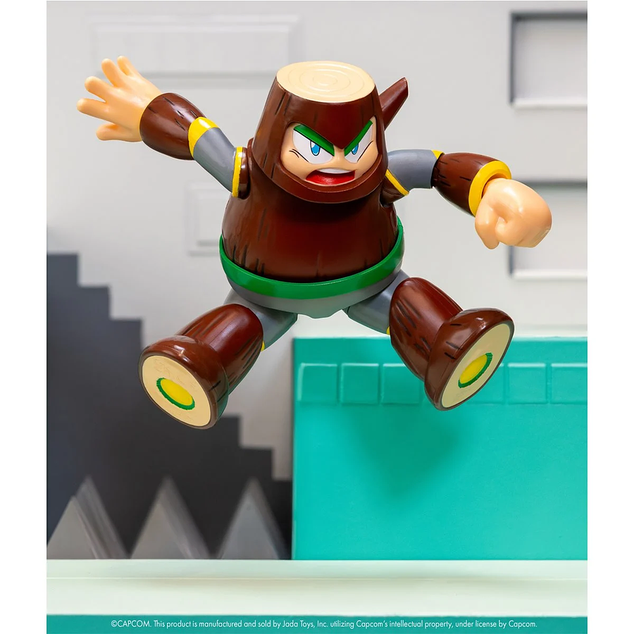 Mega Man Wood Man Deluxe 1:12 Scale Action Figure 7