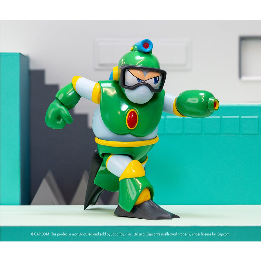 Mega Man Bubble Man Deluxe 1:12 Scale Action Figure 4