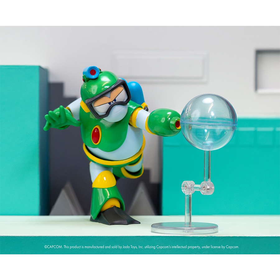 Mega Man Bubble Man Deluxe 1:12 Scale Action Figure 8