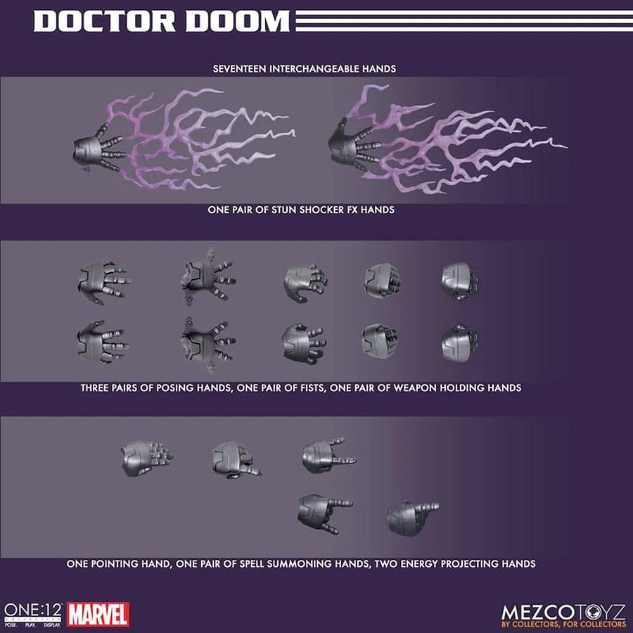 [Preventa Abierta] Doctor Doom One:12 Collective Action Figure - ReRun 5