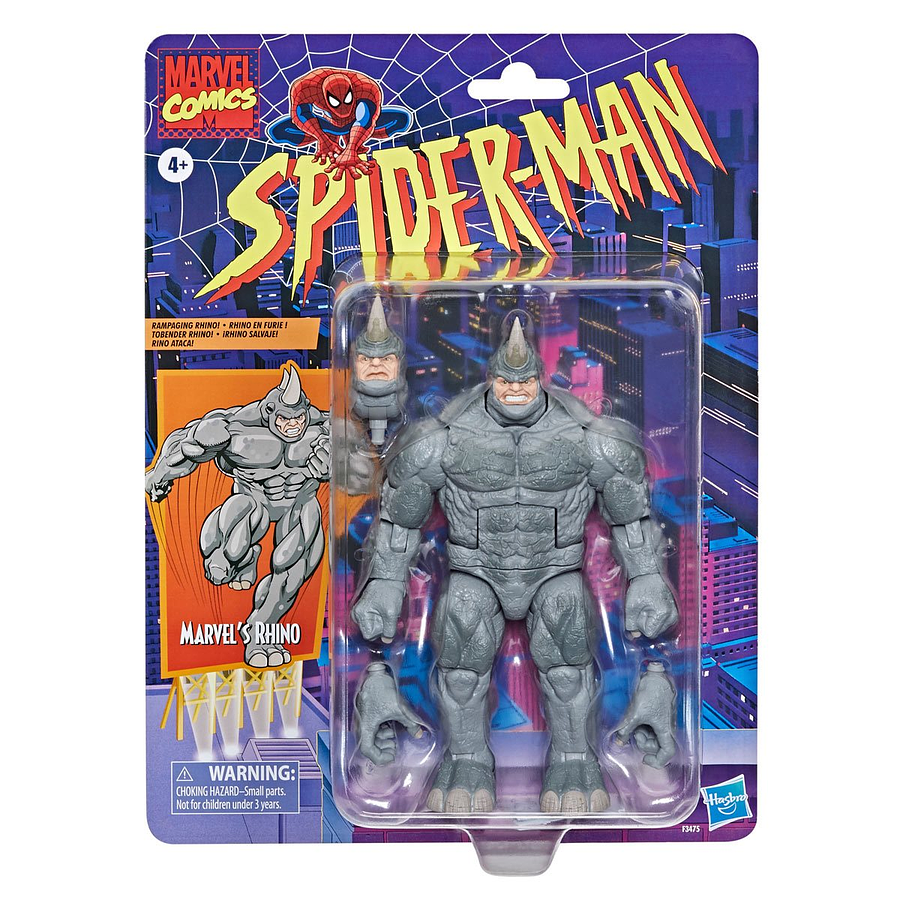 Spider-Man Retro Marvel Legends Rhino (Restock Exclusive) 1