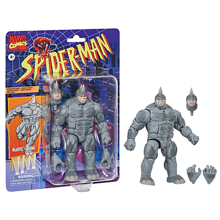 Spider-Man Retro Marvel Legends Rhino (Restock Exclusive)
