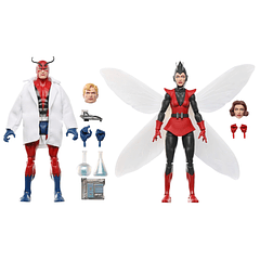 Marvel Legends Series Hank Pym (Giant-Man) & Janet Van Dyne (Wasp) (Restock) 9