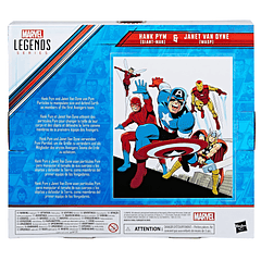 Marvel Legends Series Hank Pym (Giant-Man) & Janet Van Dyne (Wasp) (Restock) 10