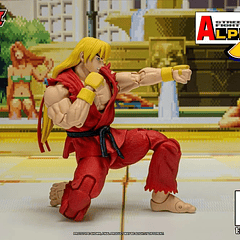 [Preventa 2 Abierta] Street Fighter Alpha 3 Storm Arena Ken 1/12 Scale Action Figure (Restock) 13