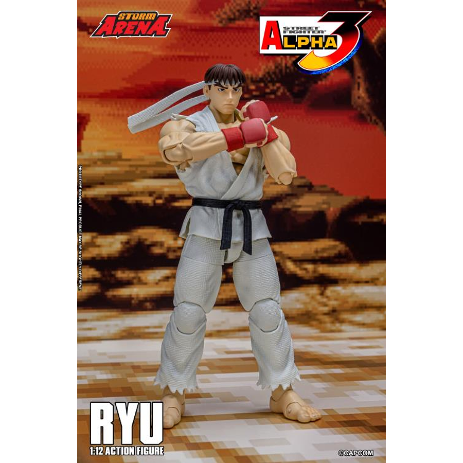 [Preventa 2 Abierta] Street Fighter Alpha 3 Storm Arena Ryu 1/12 Scale Action Figure (Restock) 7