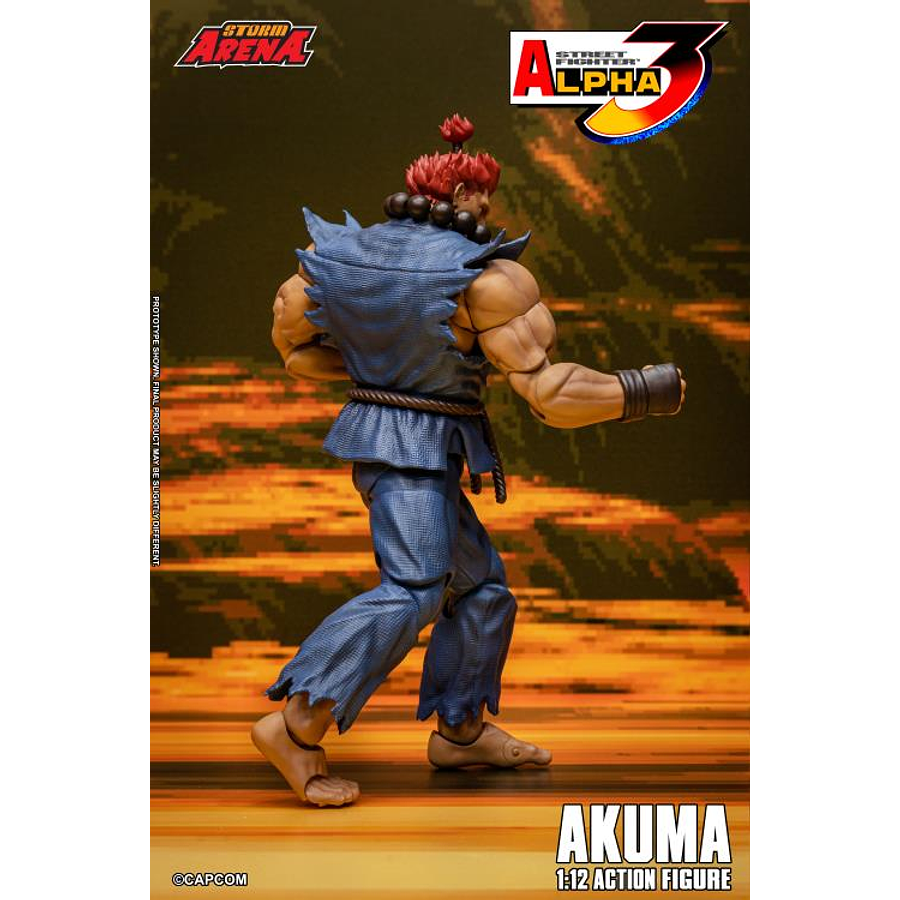 [Preventa Abierta] Street Fighter Alpha 3 Storm Arena Akuma 1/12 Scale Action Figure 16