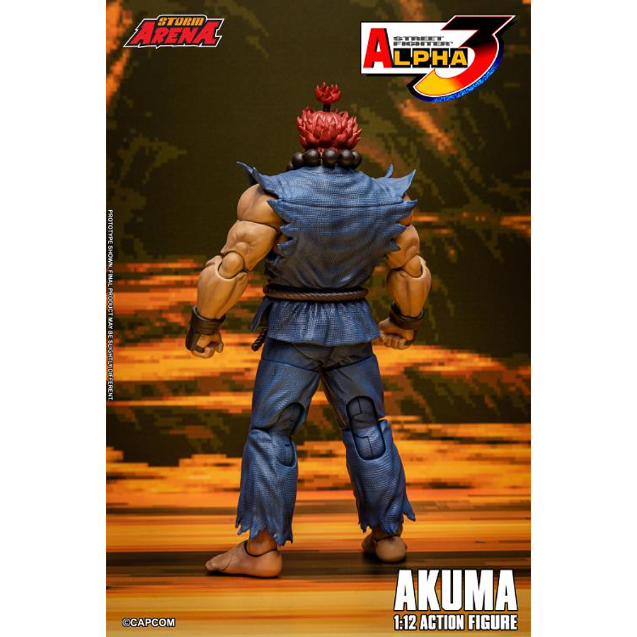 [Preventa Abierta] Street Fighter Alpha 3 Storm Arena Akuma 1/12 Scale Action Figure 17