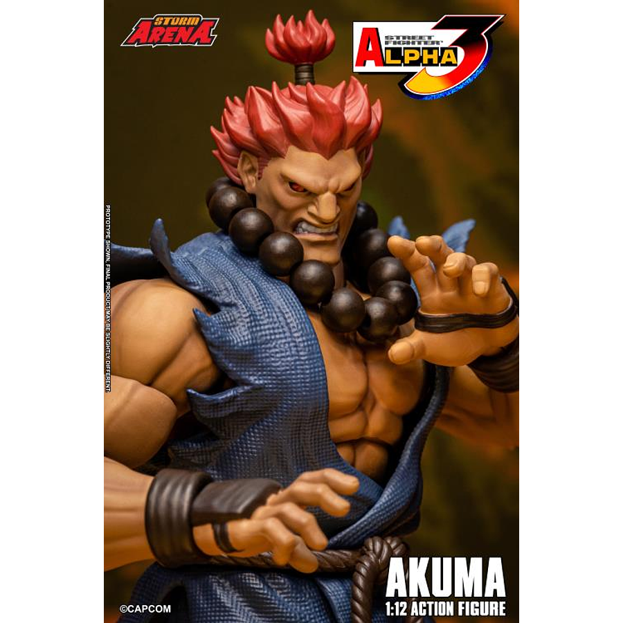 [Preventa Abierta] Street Fighter Alpha 3 Storm Arena Akuma 1/12 Scale Action Figure 19