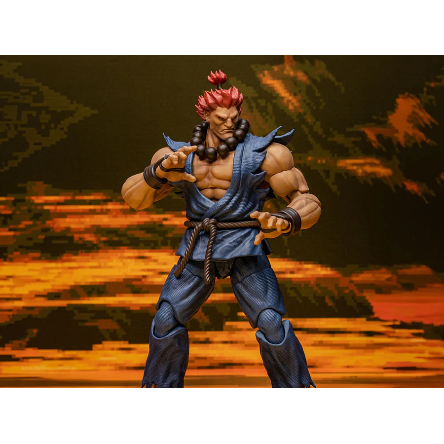 [Preventa Abierta] Street Fighter Alpha 3 Storm Arena Akuma 1/12 Scale Action Figure 4