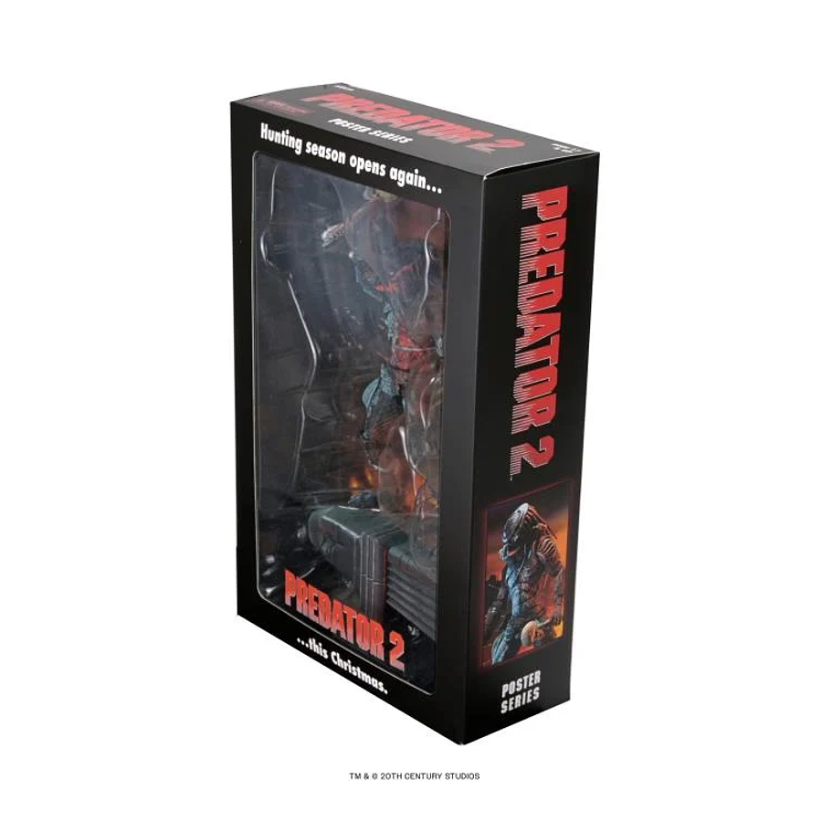 [Preventa Abierta] Predator 2 Poster Series City Hunter Predator Action Figure 12
