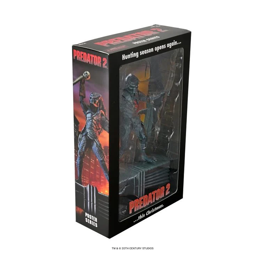 [Preventa Abierta] Predator 2 Poster Series City Hunter Predator Action Figure 13