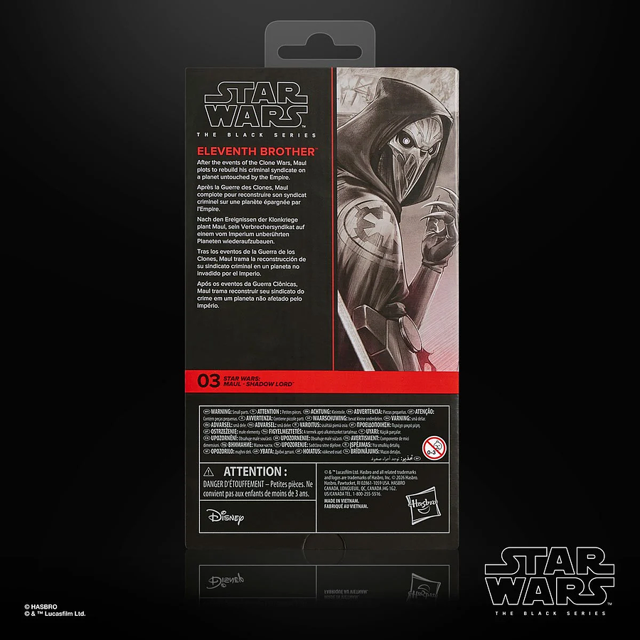 [Preventa Abierta] Star Wars: The Black Series Eleventh Brother (Maul- Shadow Lord) Action Figure 10