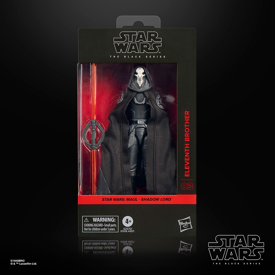 [Preventa Abierta] Star Wars: The Black Series Eleventh Brother (Maul- Shadow Lord) Action Figure 1