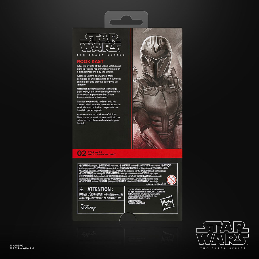 [Preventa Abierta] Star Wars: The Black Series Rook Kast (Maul- Shadow Lord) Action Figure 9