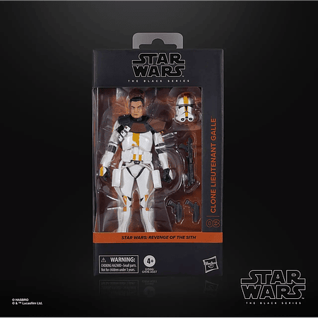 STAR WARS: THE BLACK SERIES CLONE LIEUTENANT GALLE