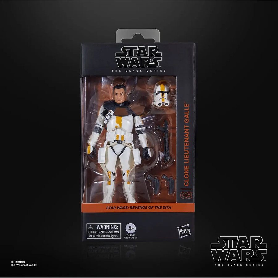 STAR WARS: THE BLACK SERIES CLONE LIEUTENANT GALLE 1
